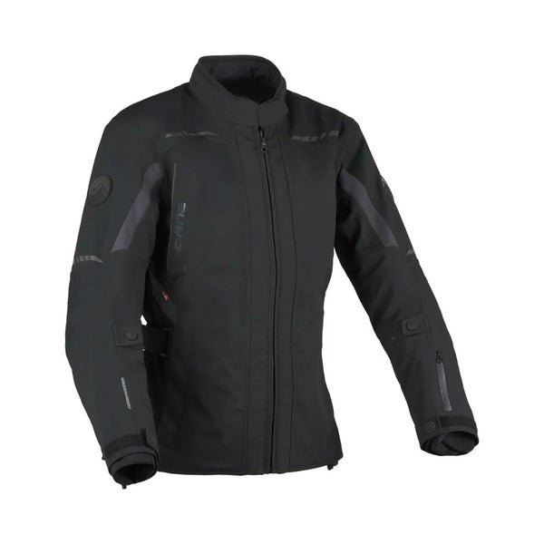 Dane Elling 2 naisten laminoitu gore-tex ajotakki, musta