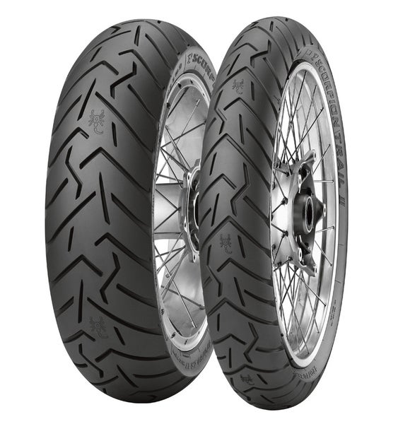PIRELLI Scorpion Trail II 120/70 ZR 17 M/C (58W) TL F  +  PIRELLI Scorpion Trail II 180/55 ZR 17 M/C (73W) TL R
