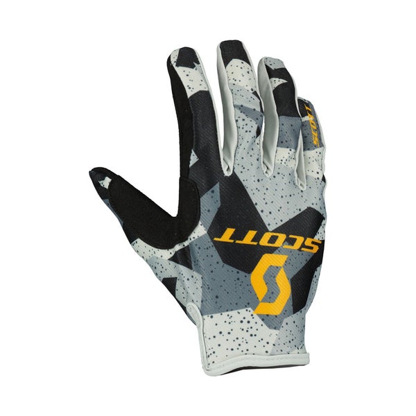 SCOTT MX Hanska 350 Fury Evo Junior camo grey/yellow