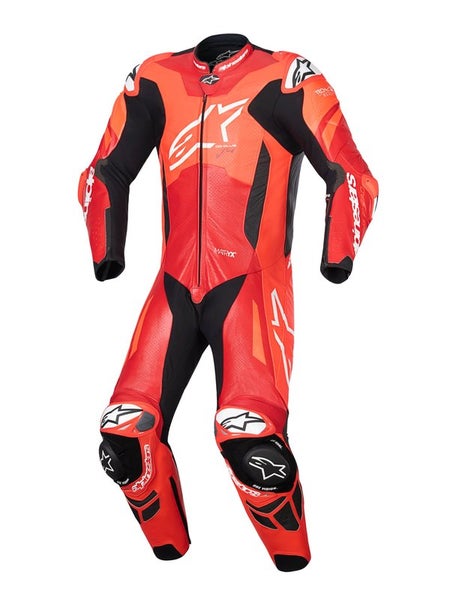 Alpinestars Nahkapuku 1-pcs GP Plus v4 Sprint Punainen Fluo