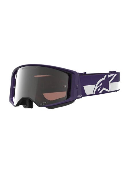 Alpinestars Goggle Supertech LTD HUNTA96 XXV PURPLE WHITE MIRROR SILVER
