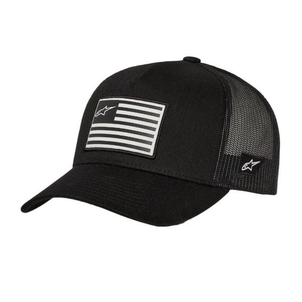 Alpinestars Hat Flag Snapback Black/Black One Size