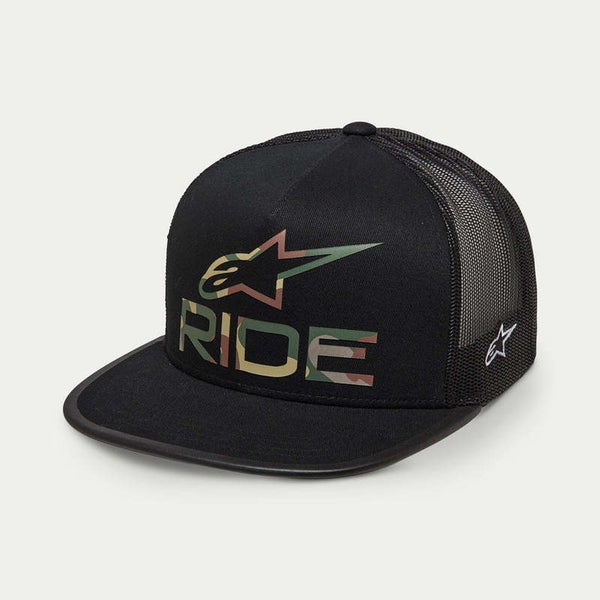 Alpinestars Ride 4.0 Trucker Camo Hat Black