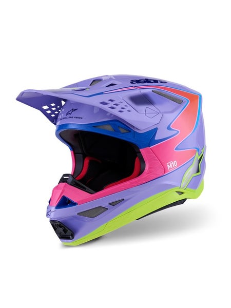 Alpinestars Kyp&auml;r&auml; S-M10 JL R01 Lila/Fluo Pinkki/Fluo Keltainen