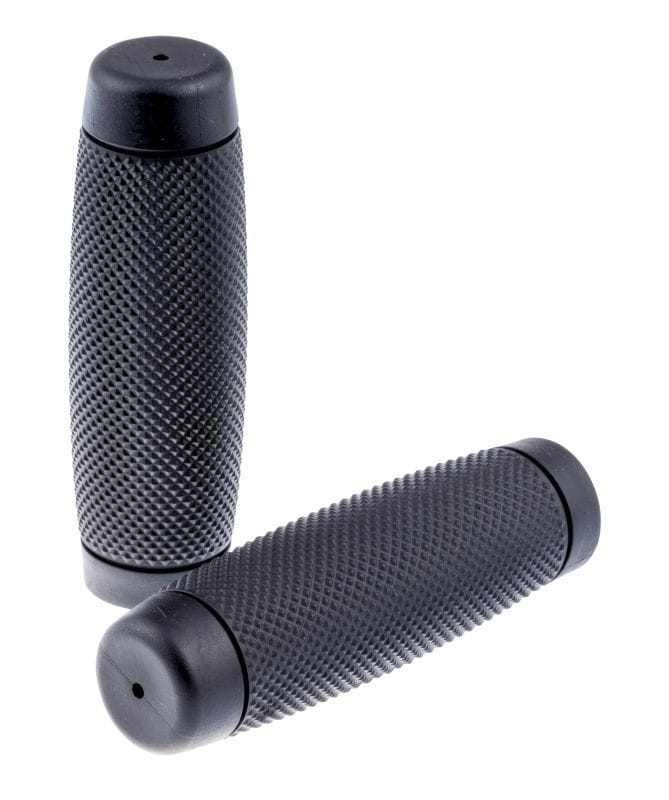 Handgrips Diamond cut Black for &Oslash; 22 mm (7/8")