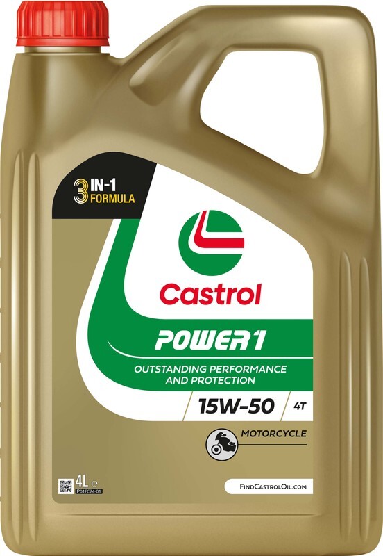 Castrol Power 1 4T 15W-50 (GPS) 4 L